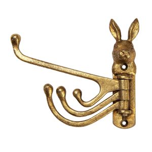 Gold rabbit hook