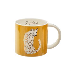 Sass & Belle mug with leopard